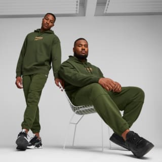 Görüntü Puma DOWNTOWN Erkek Logolu Kapüşonlu Sweatshirt