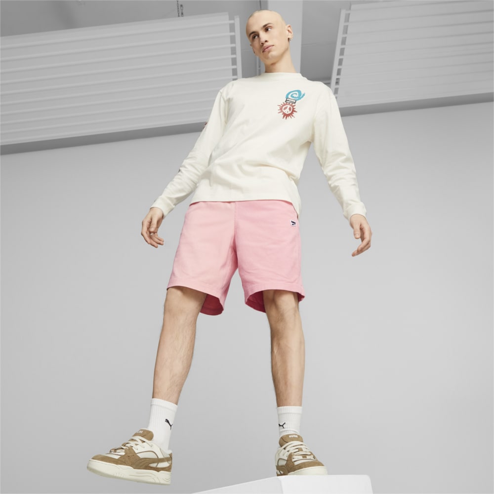 Puma shorts hot sale mens pink