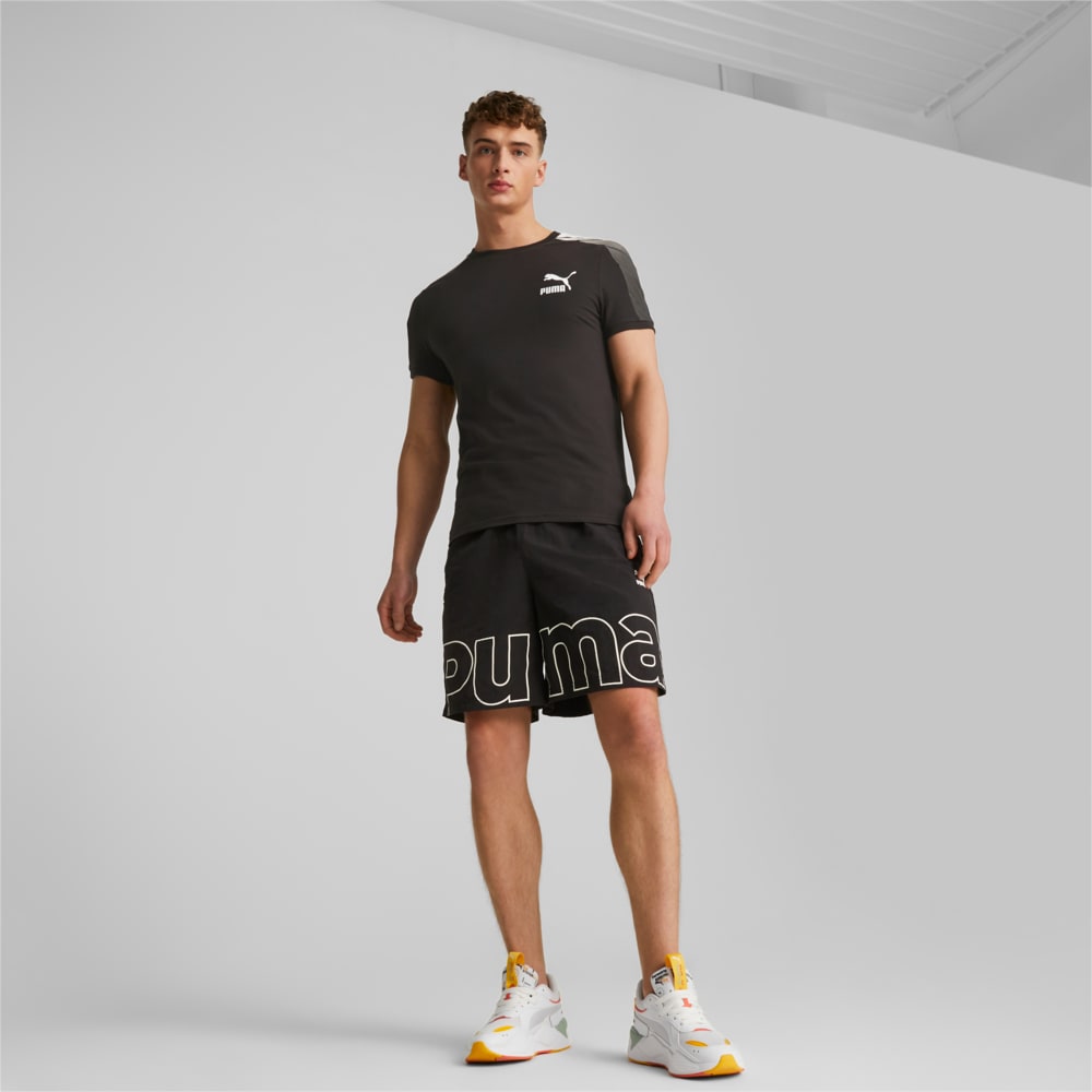 T7 Sport Men's Tee, Black, Puma