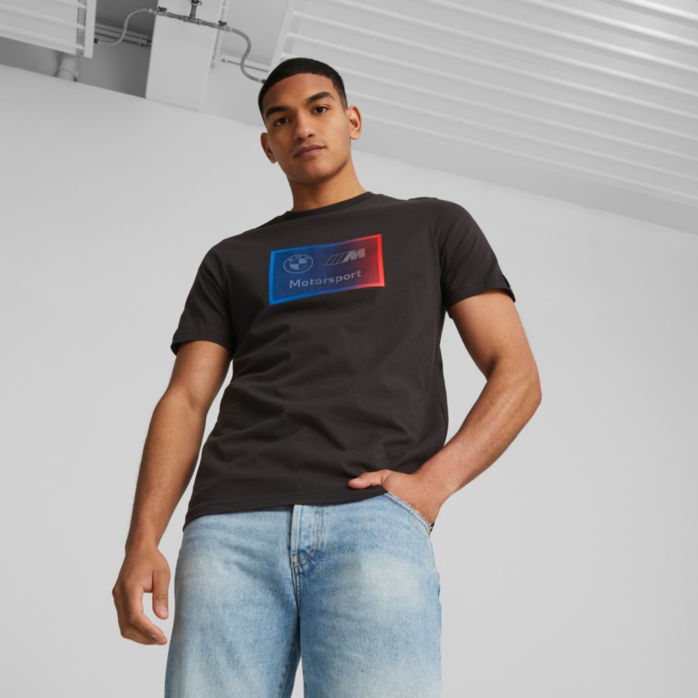 Image PUMA Camiseta BMW M Motorsport Logo Masculina #1