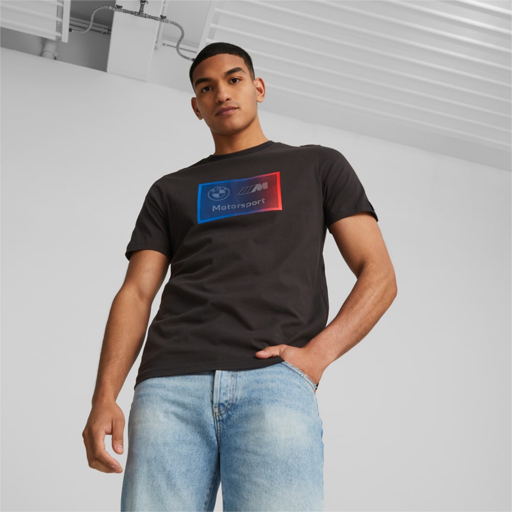 BMW M Motorsport Men's Logo Tee | Black | Puma | Sku: 621298_01