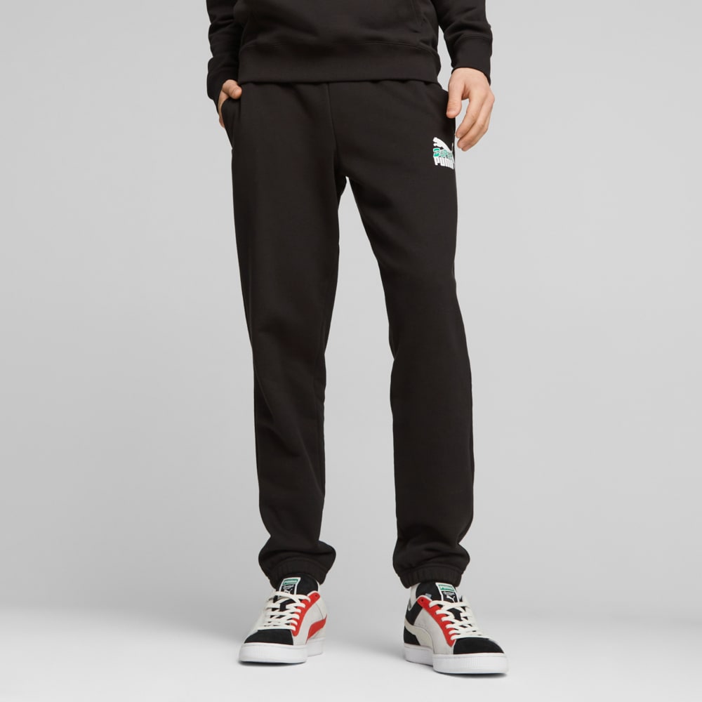 Men's puma sweatpants with pockets discount