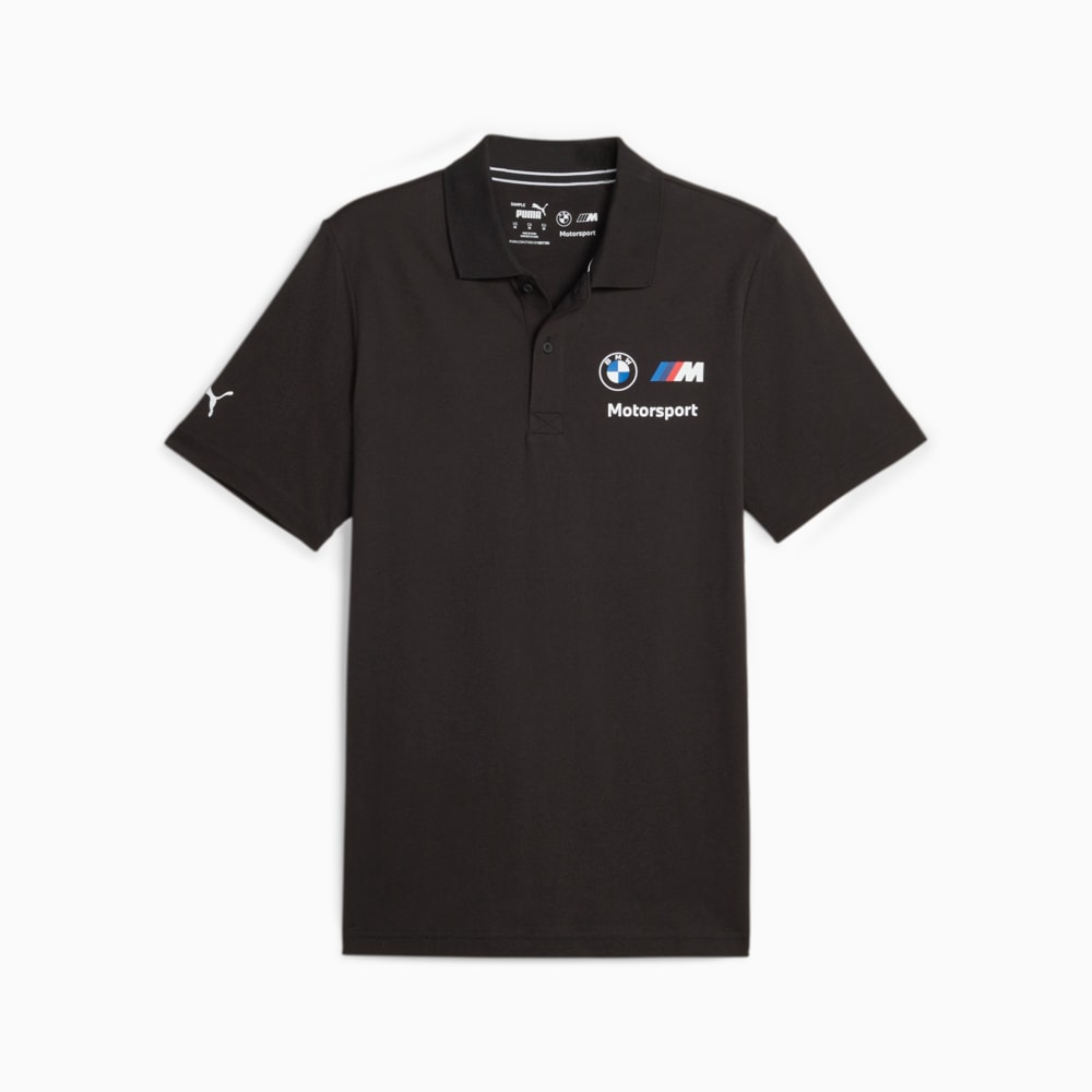 BMW M Motorsport Men's Polo | Black | Puma | Sku: 621312_01