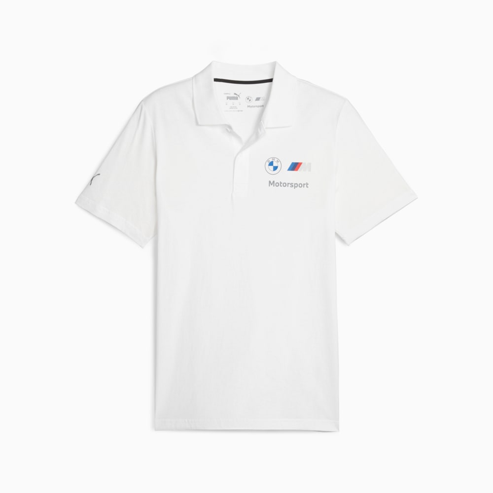 BMW M Motorsport Men's Polo | White | Puma | Sku: 621312_02