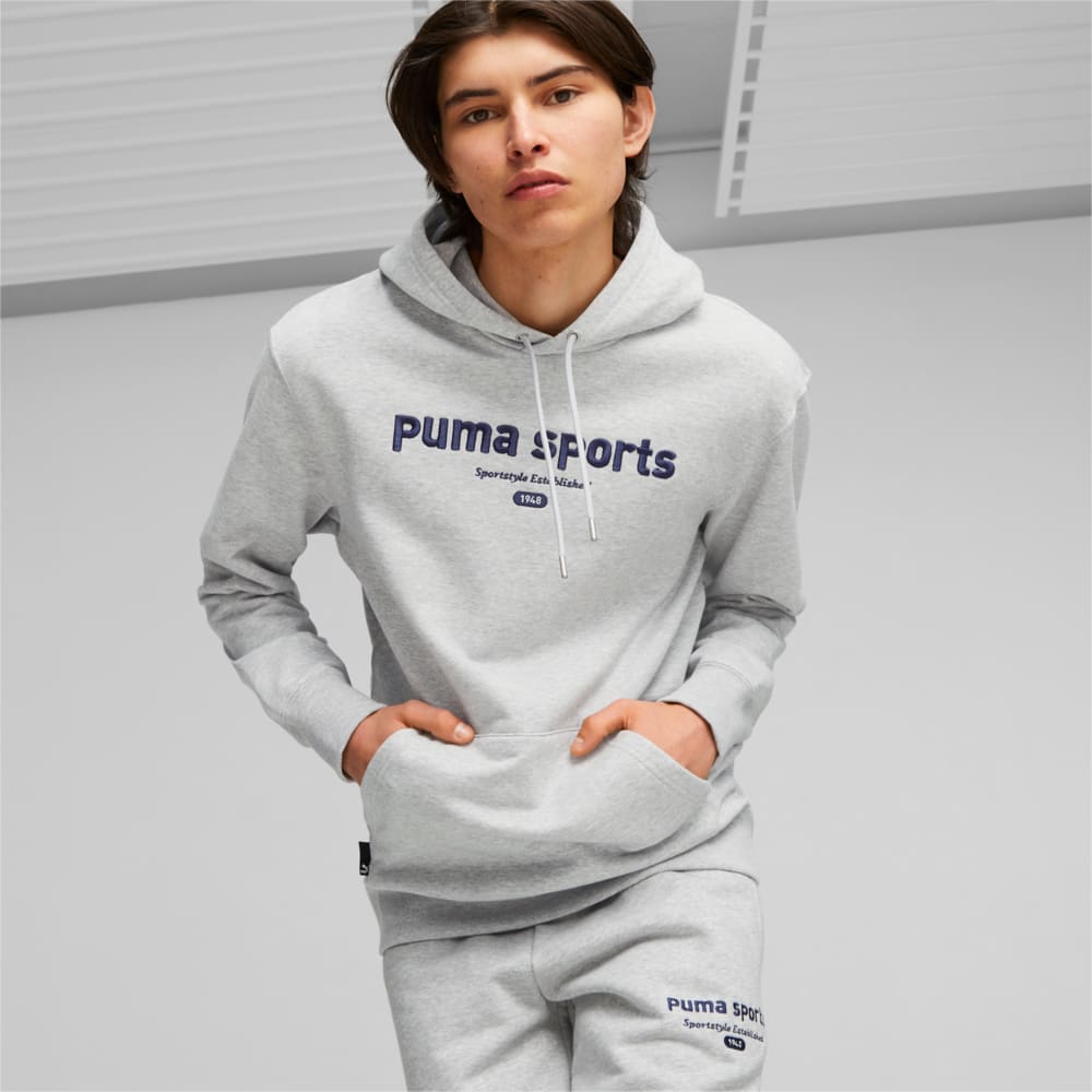 Зображення Puma Худі PUMA TEAM Men’s Hoodie #1: light gray heather