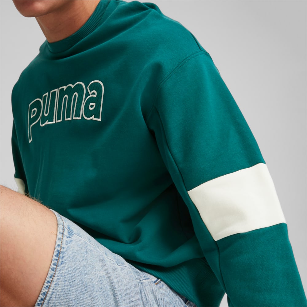 Зображення Puma Світшот PUMA TEAM Men’s Relaxed Sweatshirt #2: Malachite