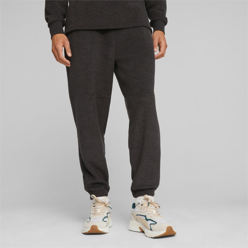 Puma fleece sweatpants clearance