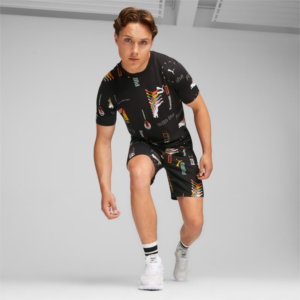 Image Puma Classics Brand Love Men's Shorts #2