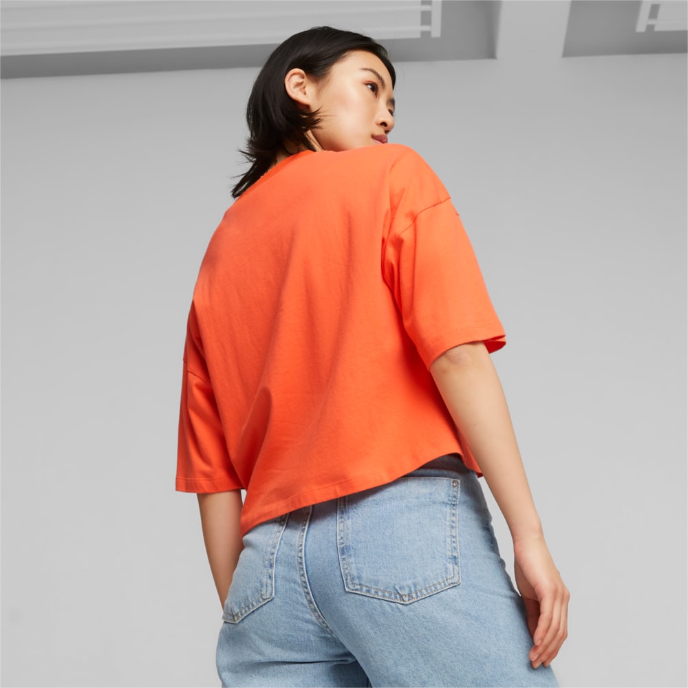 CLASSICS Women's Oversized Tee | Orange | Puma | Sku: 621381_60