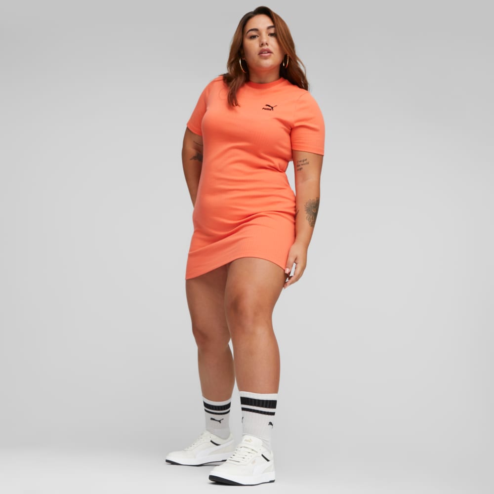 Image Puma Classics Women's Ribbed Dress #2