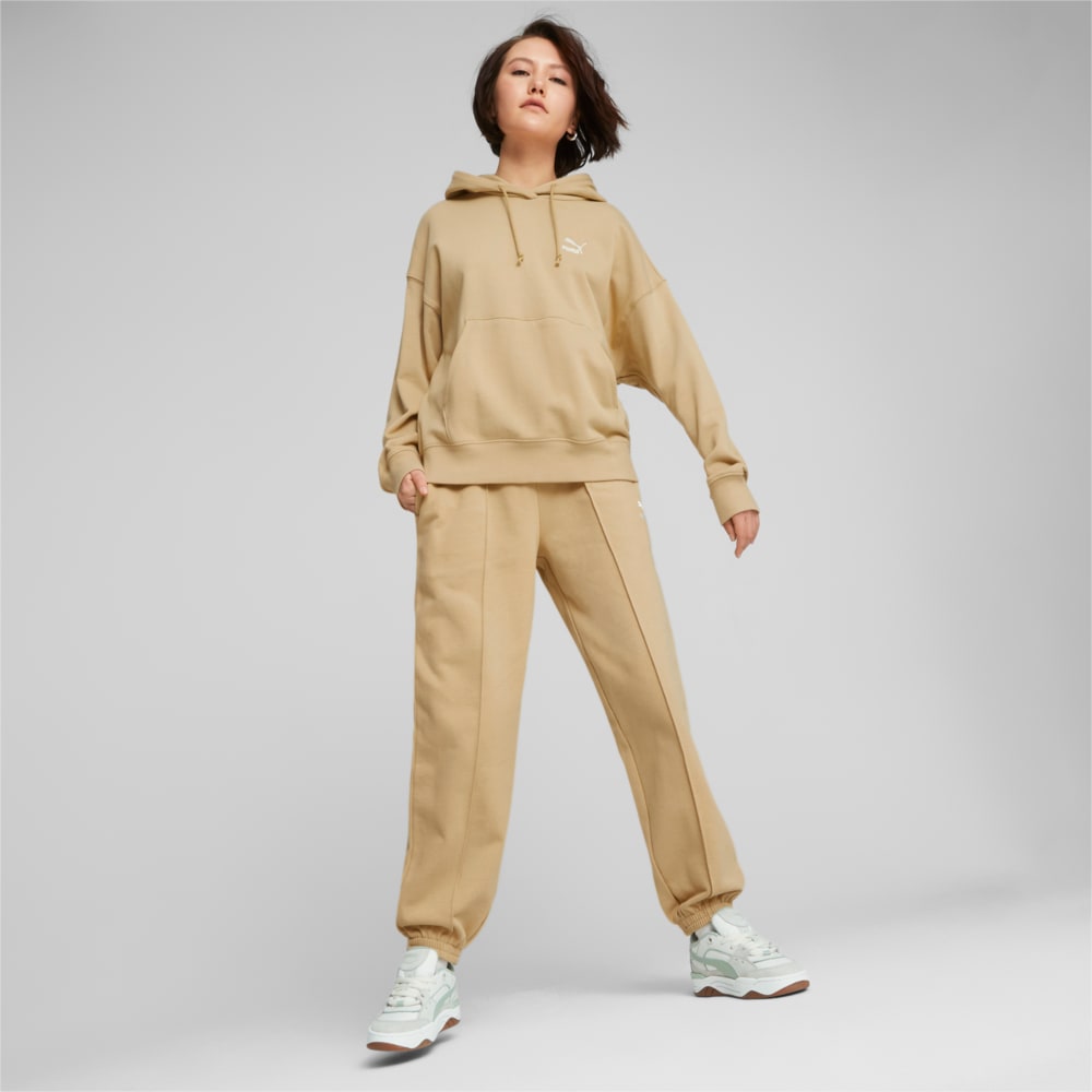 CLASSICS Women's Oversized Hoodie | Beige | Puma | Sku: 621406_84