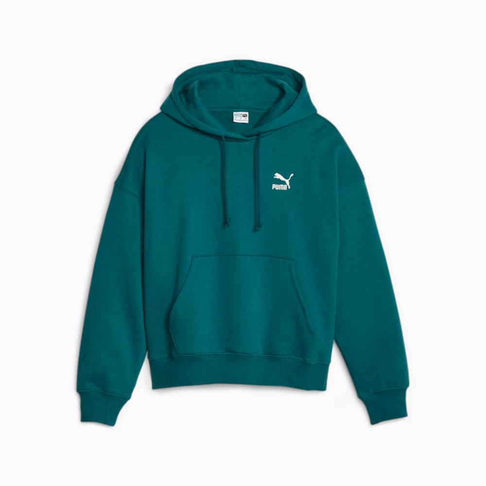 Puma hoodie green discount