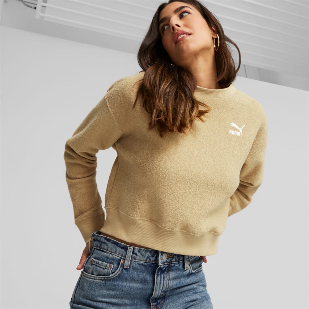 Зображення Puma Світшот CLASSICS Fleece Crew #1: Sand Dune