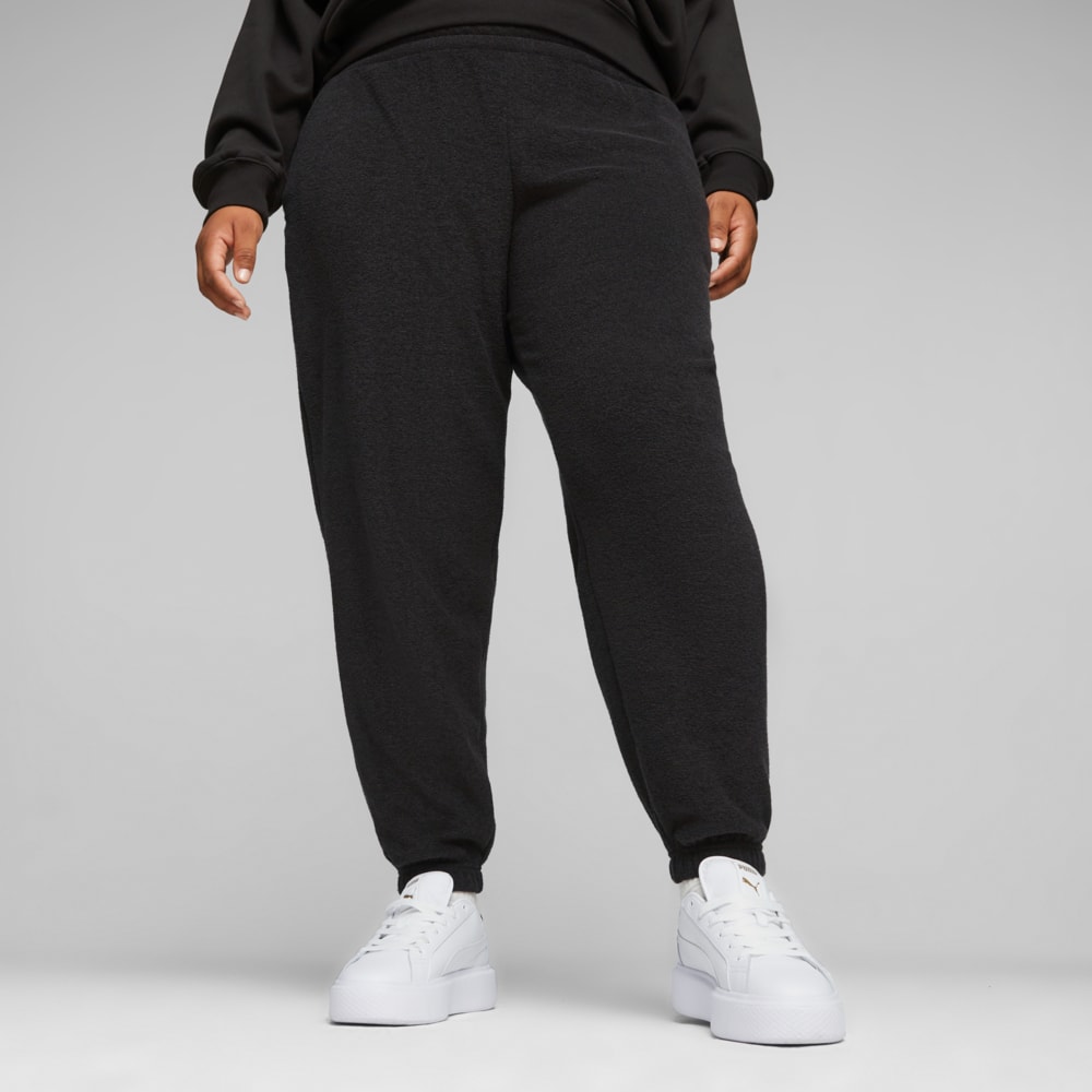 Puma fleece sweatpants clearance