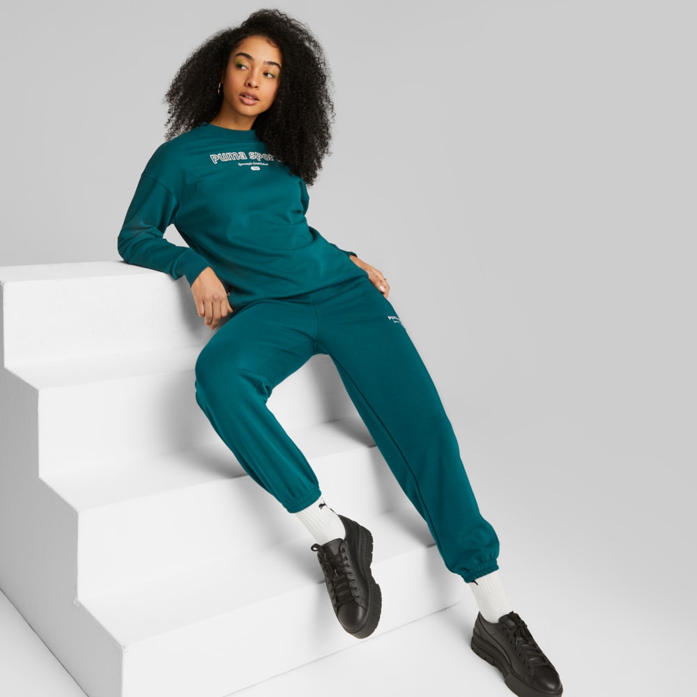 Изображение Puma Свитшот PUMA TEAM Women’s Sweatshirt #2: Malachite