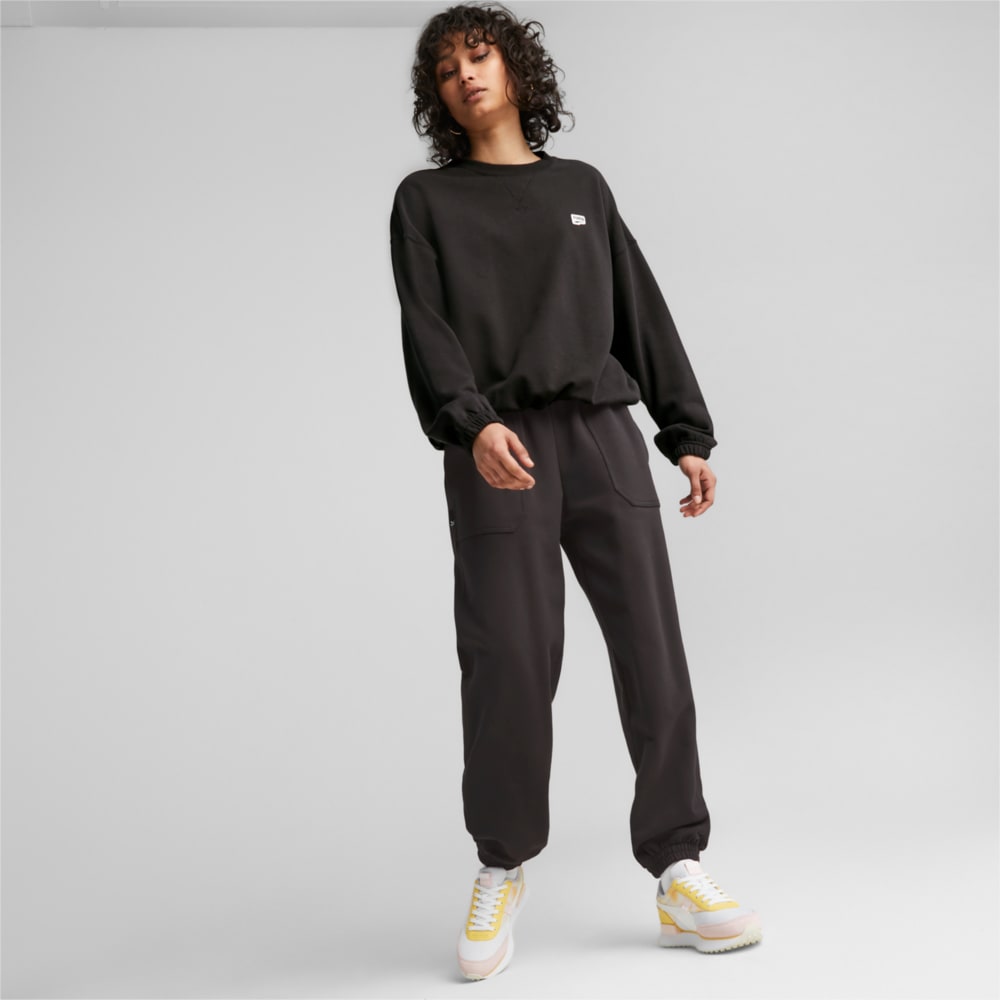 Image Puma DOWNTOWN Women's Oversized Sweatshirt #2