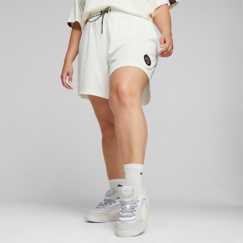 Puma shorts womens white 2025