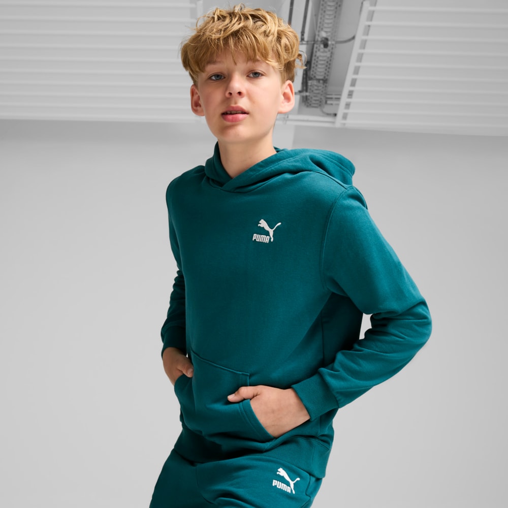 Imagen PUMA Polerón con gorro BETTER CLASSICS juvenil #1