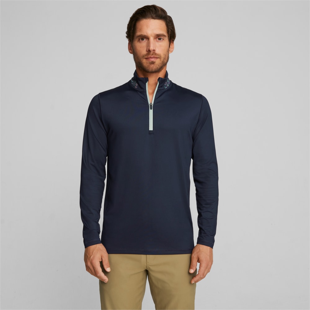 Puma men's quarter-zip golf pullover top