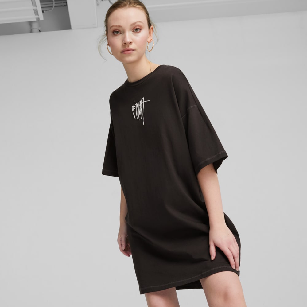 Black cheap puma dress