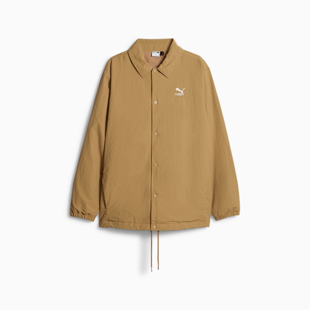 Classics Men s Coach Jacket Beige Puma Sku 621678 85