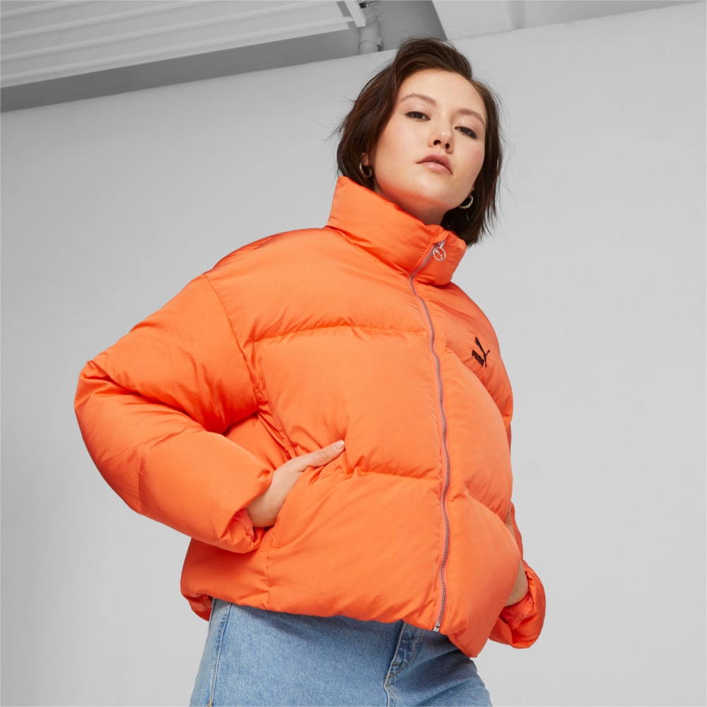Изображение Puma Куртка Classics Oversized Women’s Puffer Jacket #1: Hot Heat