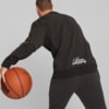 Изображение Puma Толстовка Franchise Men’s Basketball Sweatshirt #5: Puma Black