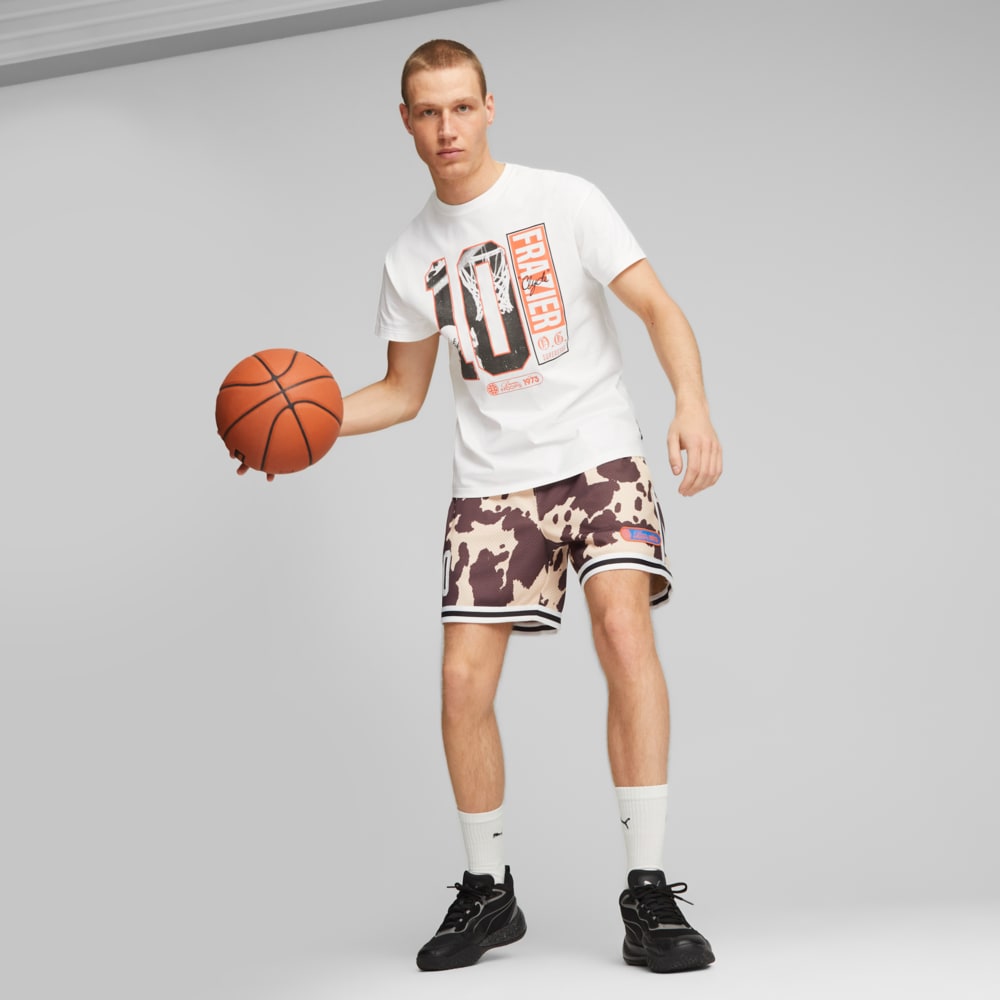 Görüntü Puma Clyde's Closet Erkek Basketbol Tişörtü #2