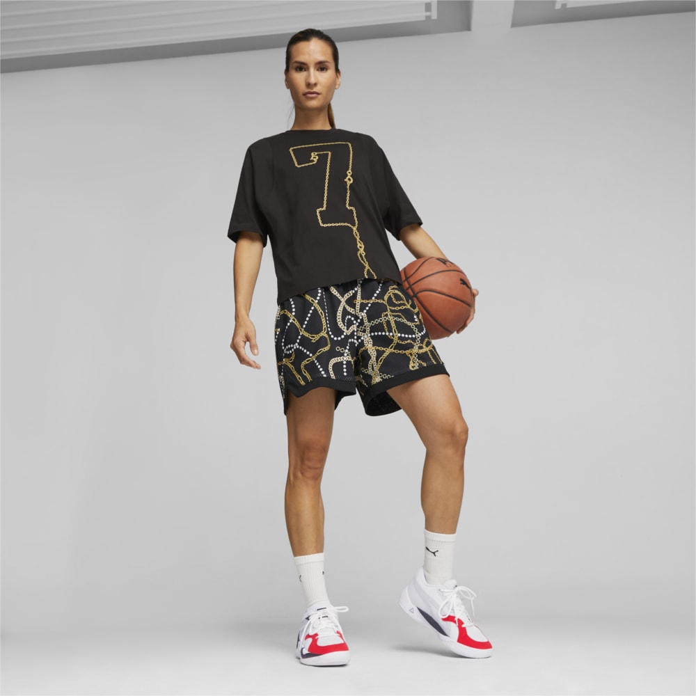 Puma shorts womens gold clearance