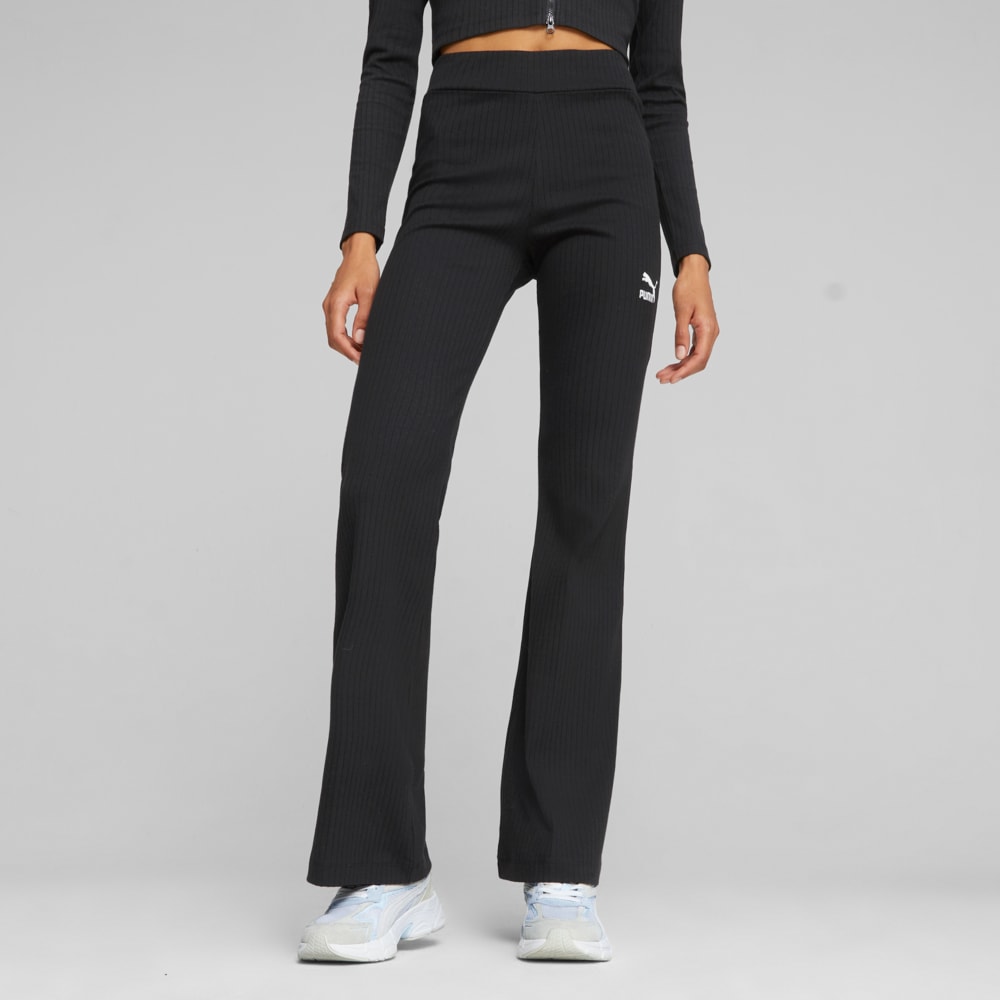 Image Puma Classics Women's Flared Leggings #1