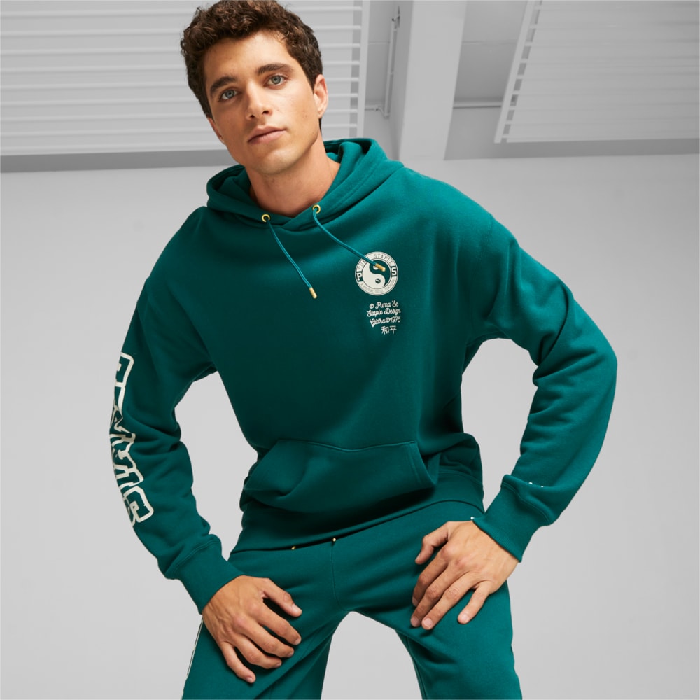 Görüntü Puma PUMA x STAPLE Erkek Kapüşonlu Sweatshirt #1