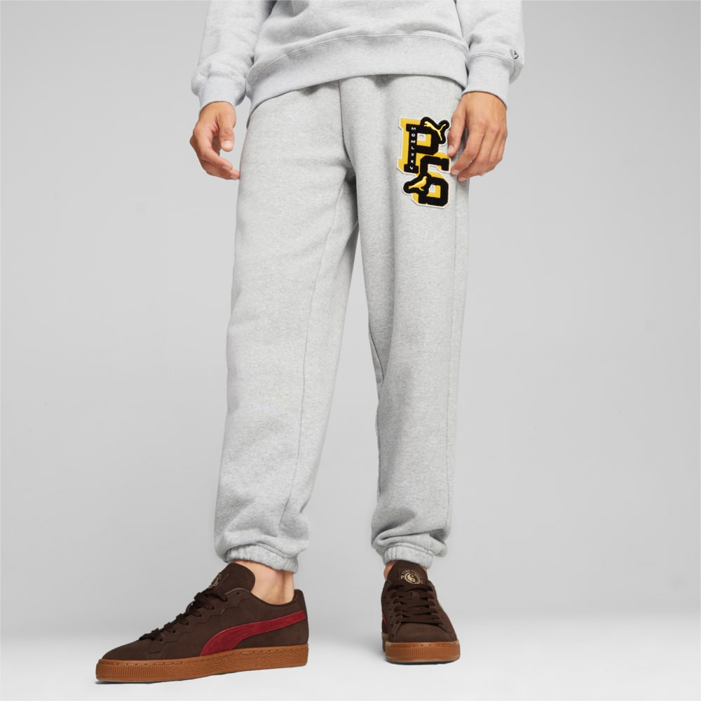 Изображение Puma Штаны PUMA x STAPLE Men’s Sweatpants #1: light gray heather