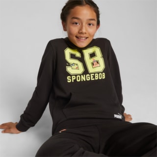 Görüntü Puma PUMA x SPONGEBOB SQUAREPANTS Genç Çocuk Kapüşonlu Üstü
