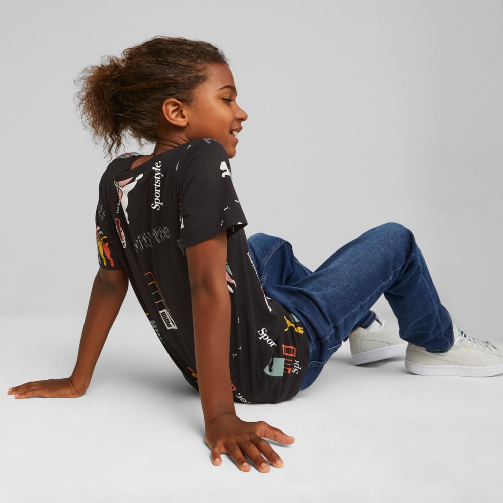 Image PUMA Camiseta Classics Brand Love Printed Juvenil #2