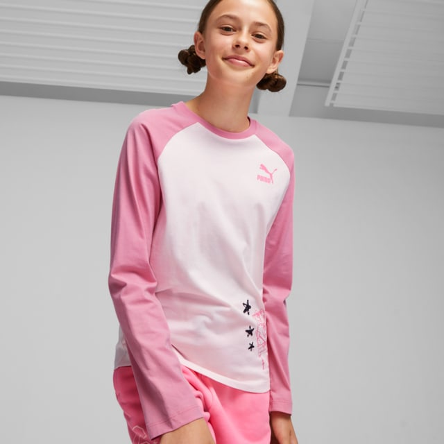 Image Puma PUMA x SPONGEBOB SQUAREPANTS Youth Long Sleeve Tee