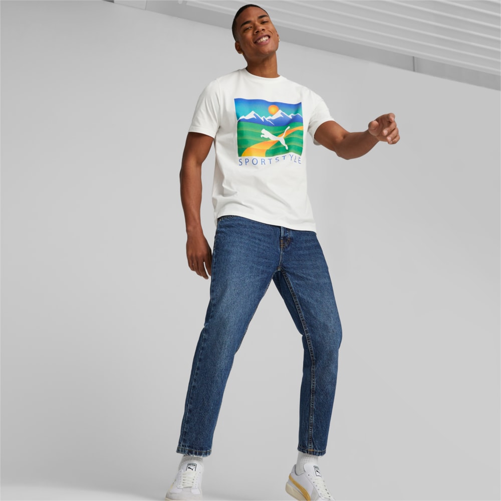 Image PUMA Camiseta Outdoor Cat Graphic Masculina #2