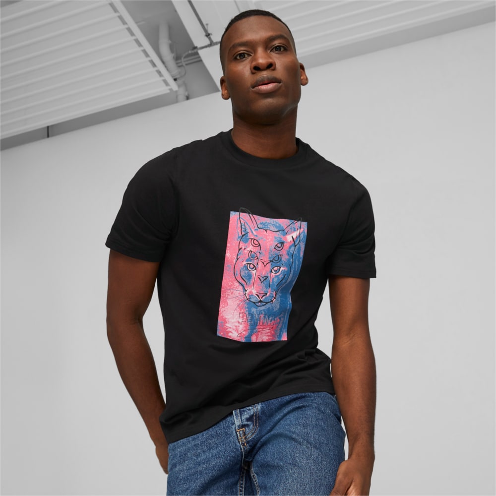 Image PUMA Camiseta Mirage Cat HOUSE OF GRAPHICS Masculina #1