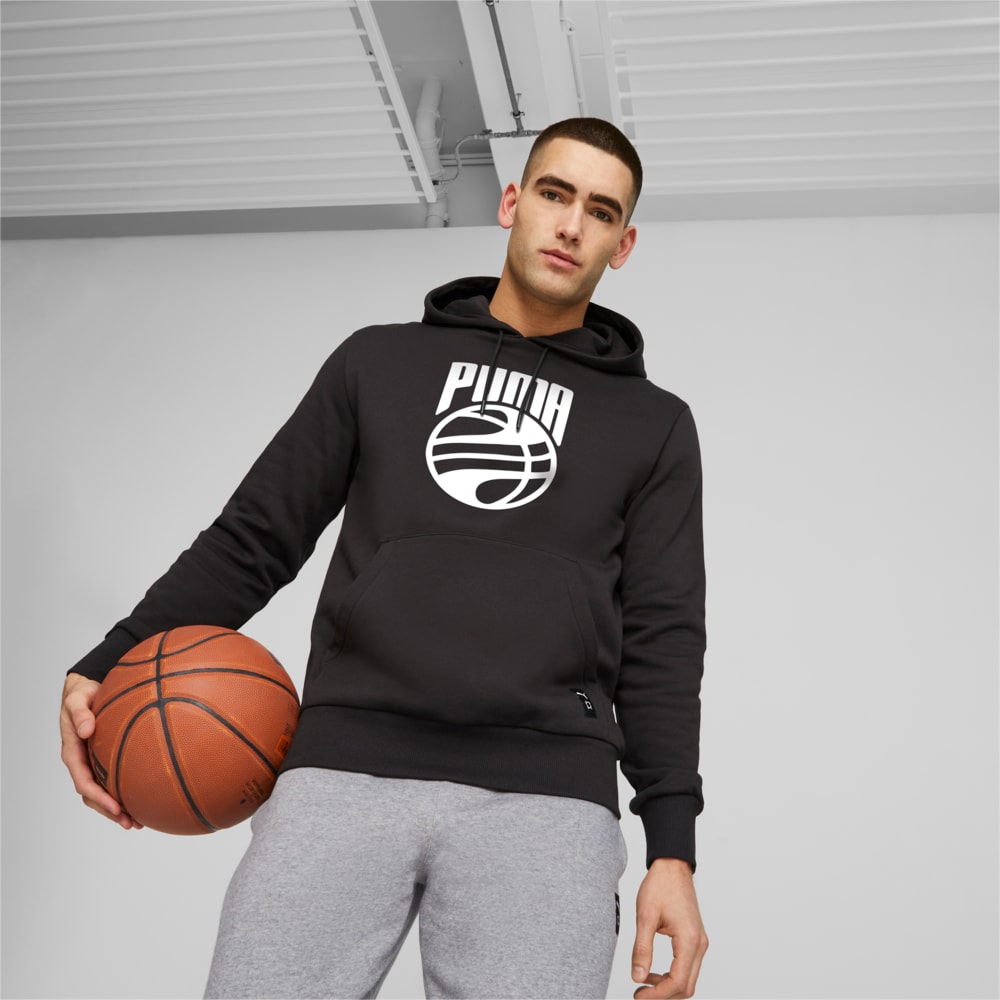 Imagen PUMA Polerón con capucha de basketball para hombre Posterize #1