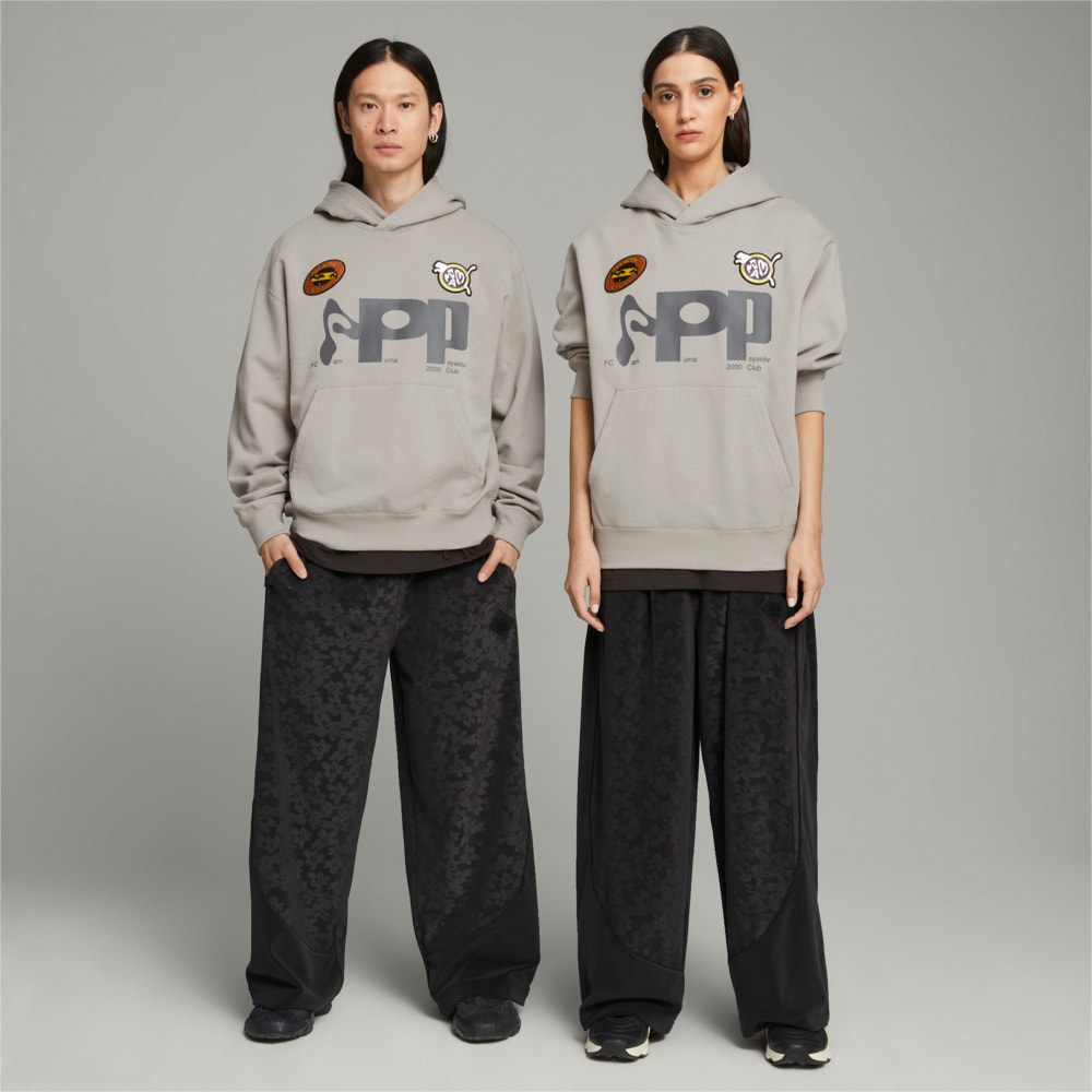 Изображение Puma Худи PUMA x PERKS AND MINI Graphic Hoodie #2: Concrete Gray