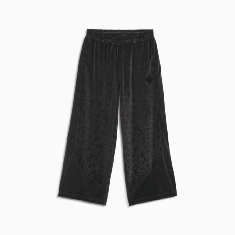 PUMA x PERKS AND MINI Velour Pants Black Puma Sku 622683 01
