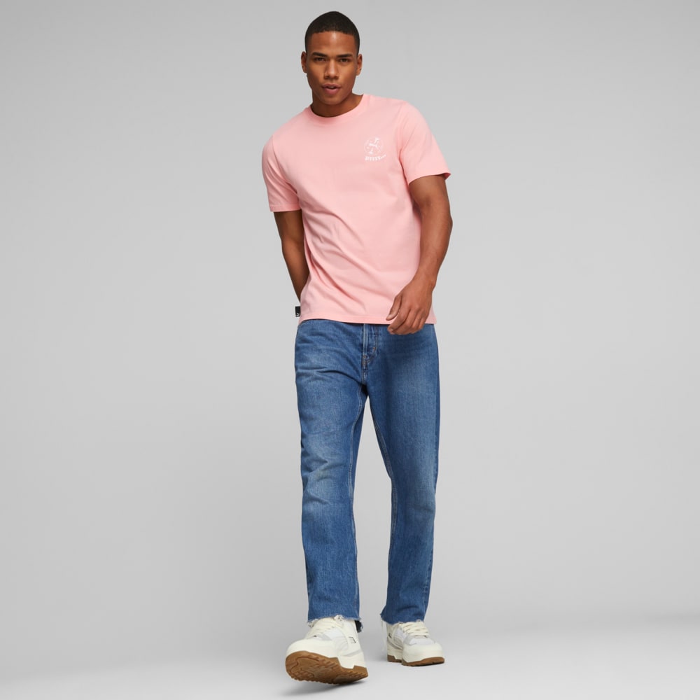 Изображение Puma Футболка SOUND OF PUMA Graphic Tee #2: Peach Smoothie
