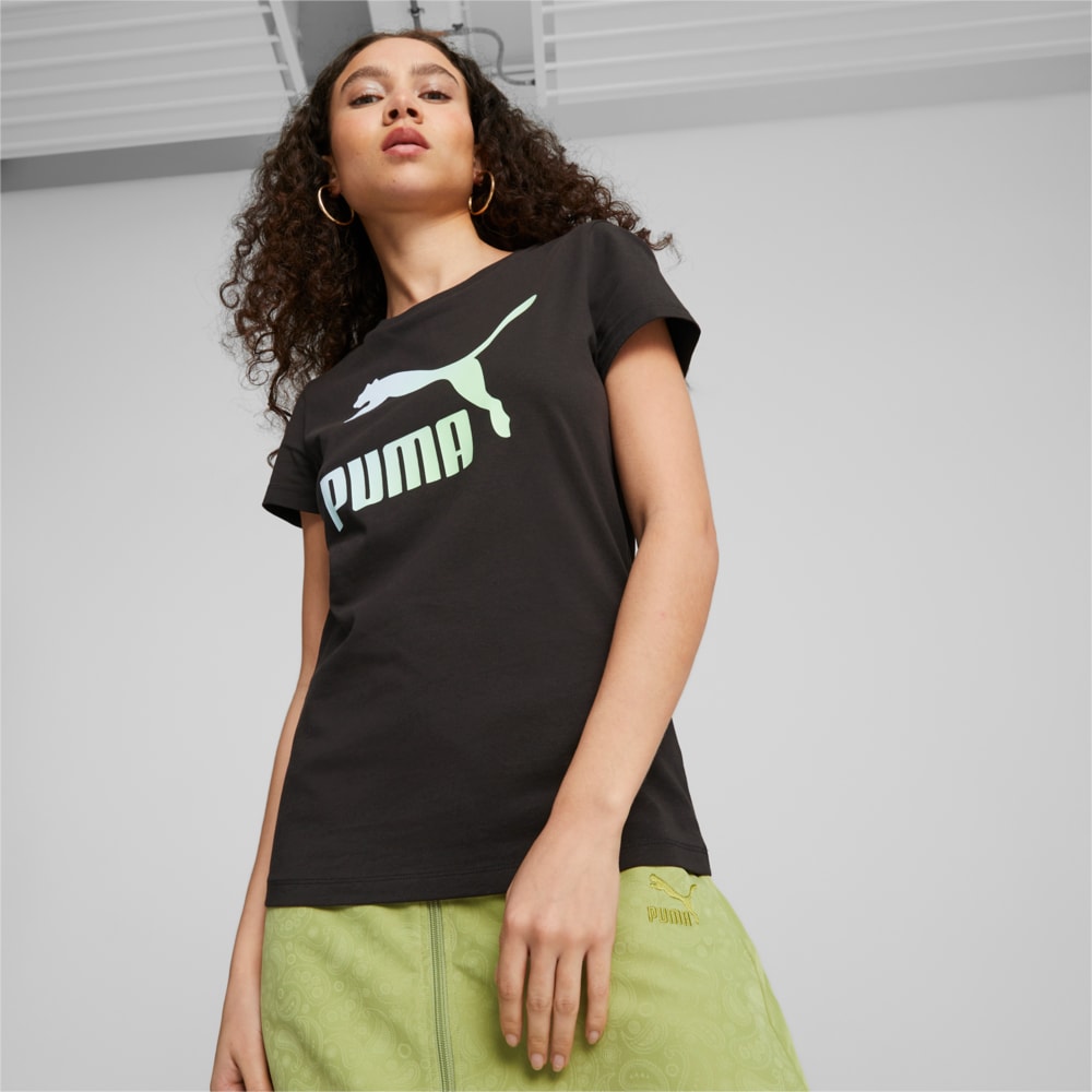 Image PUMA Camiseta Classics Logo Infill Feminina #1