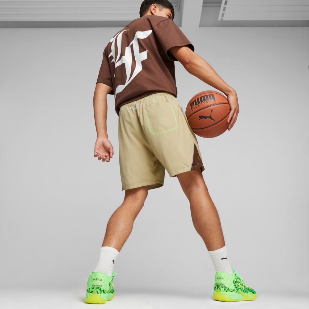 Image PUMA Shorts PUMA HOOPS x LAFRANCÉ Woven Masculino #2
