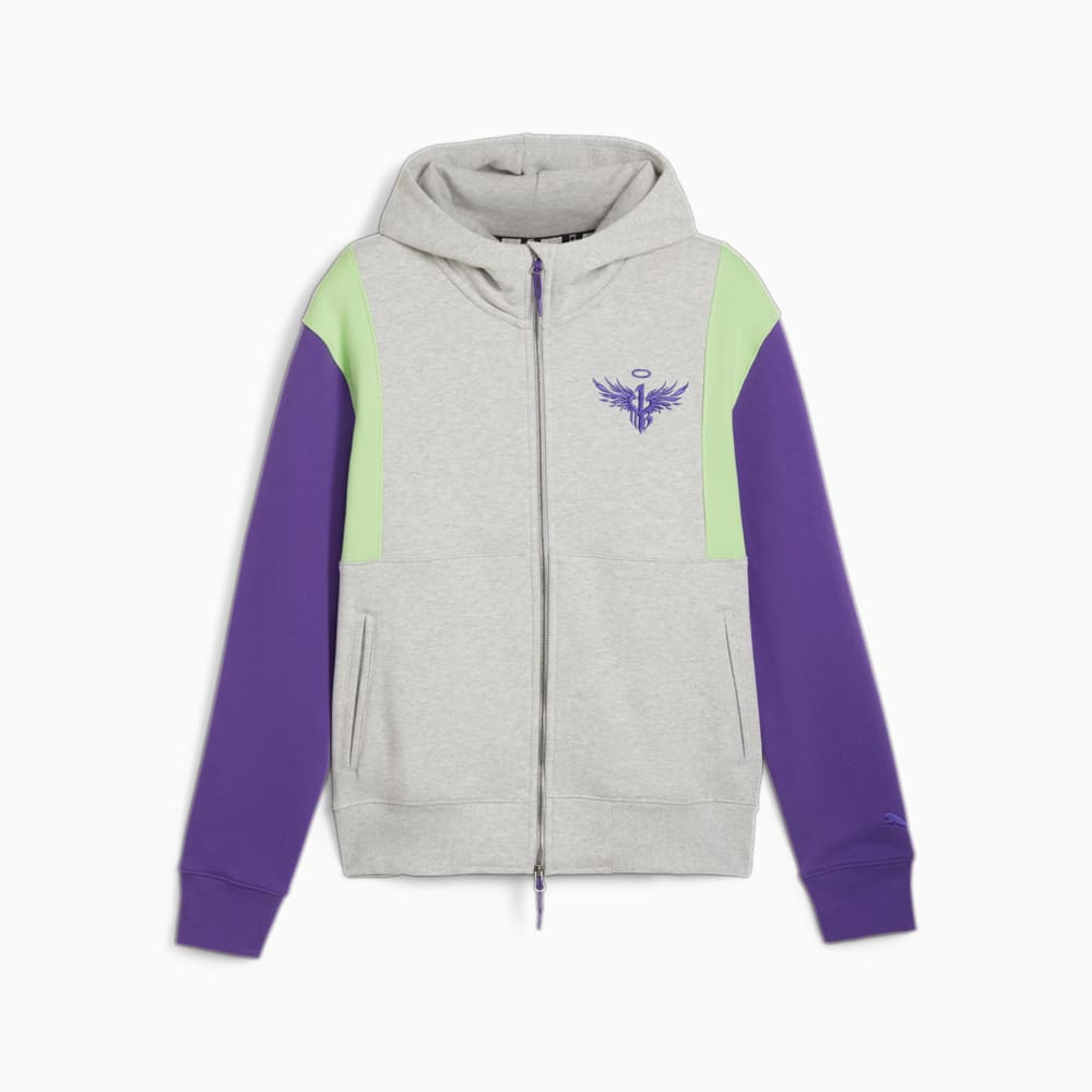 Puma purple sweatshirt hot sale
