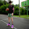 Изображение Puma Шорты MELO x TOXIC Men’s Basketball Shorts #6: Green Gecko