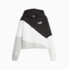 Зображення Puma Худі PUMA POWER Cat Women's Hoodie #6: PUMA Black-Light Gray Heather