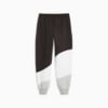 Изображение Puma Штаны PUMA POWER Cat Women's Sweatpants #7: PUMA Black-Light Gray Heather
