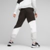 Изображение Puma Штаны PUMA POWER Cat Women's Sweatpants #5: PUMA Black-Light Gray Heather