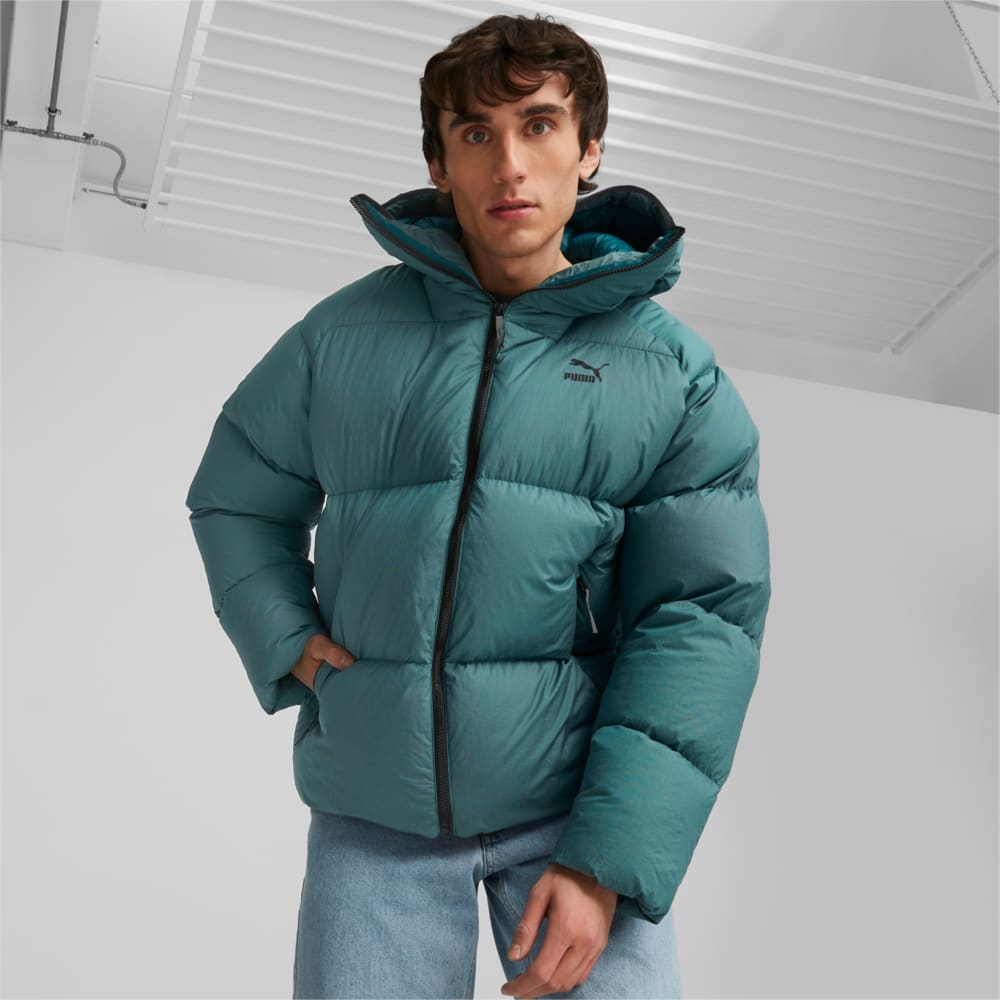 Изображение Puma Куртка Classics Men’s Oversized Down Jacket #1: Malachite