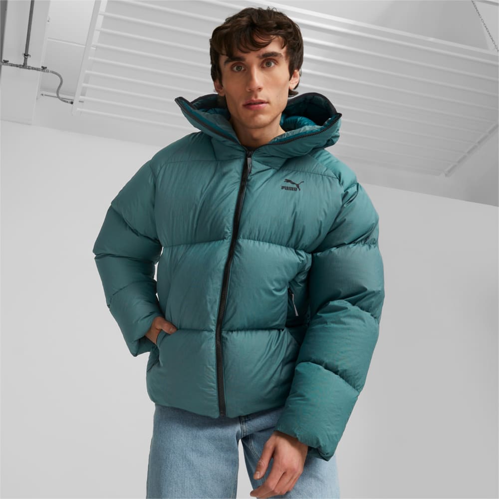 Зображення Puma Куртка Classics Men’s Oversized Down Jacket #1: Malachite